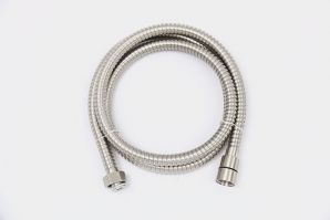 1.2米不锈钢抛光加密双扣ios下taptap防爆金属花洒管